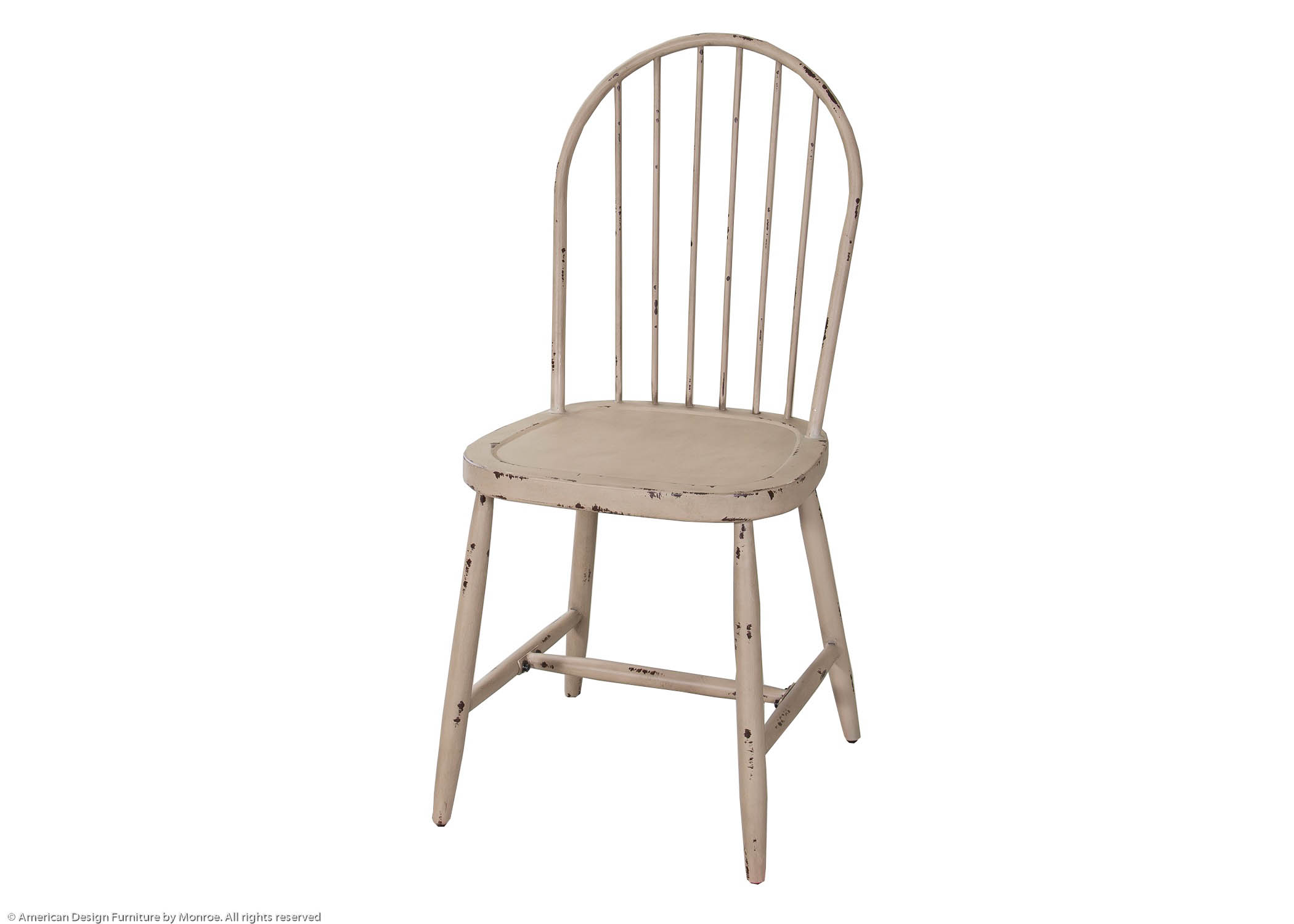 Reading Casual Side Chair Pic 3 (Heading Windsor Side Chair (Vintage White)